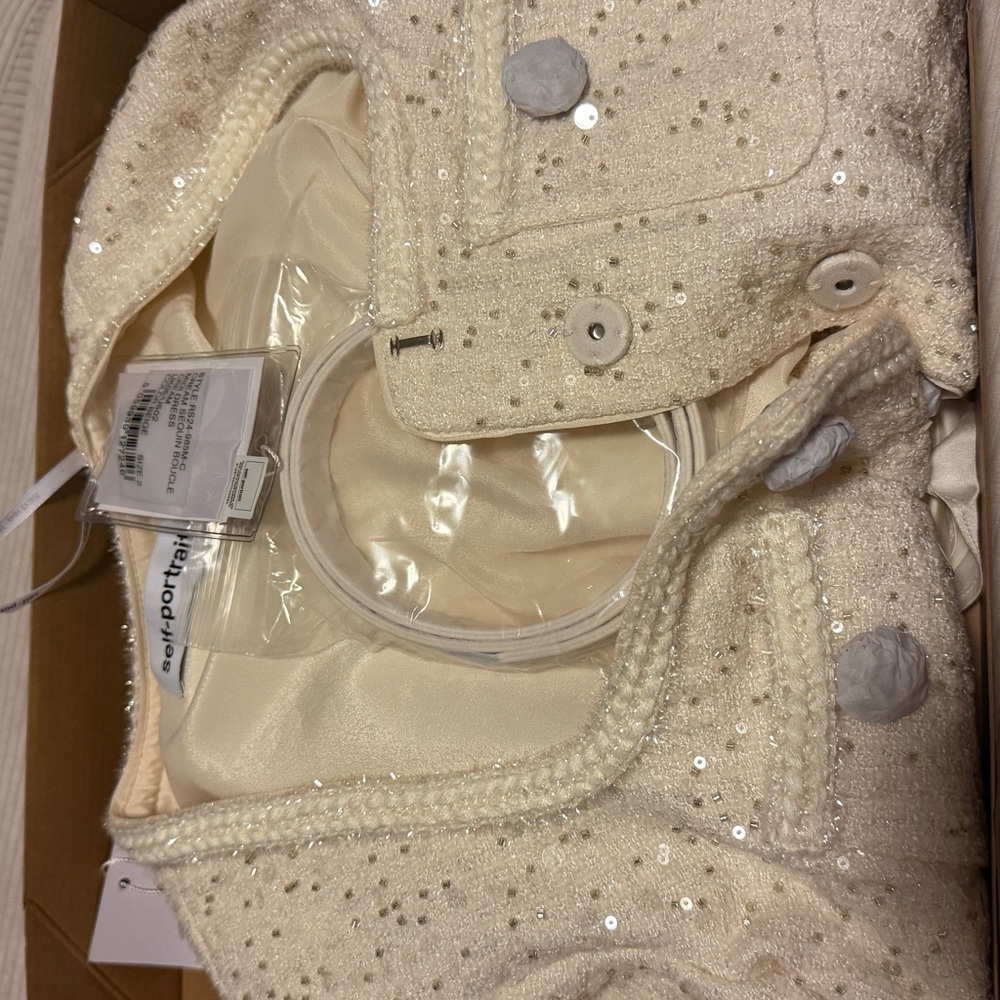 Self-Portrait Cream Skirt set - Picture 3 of 6